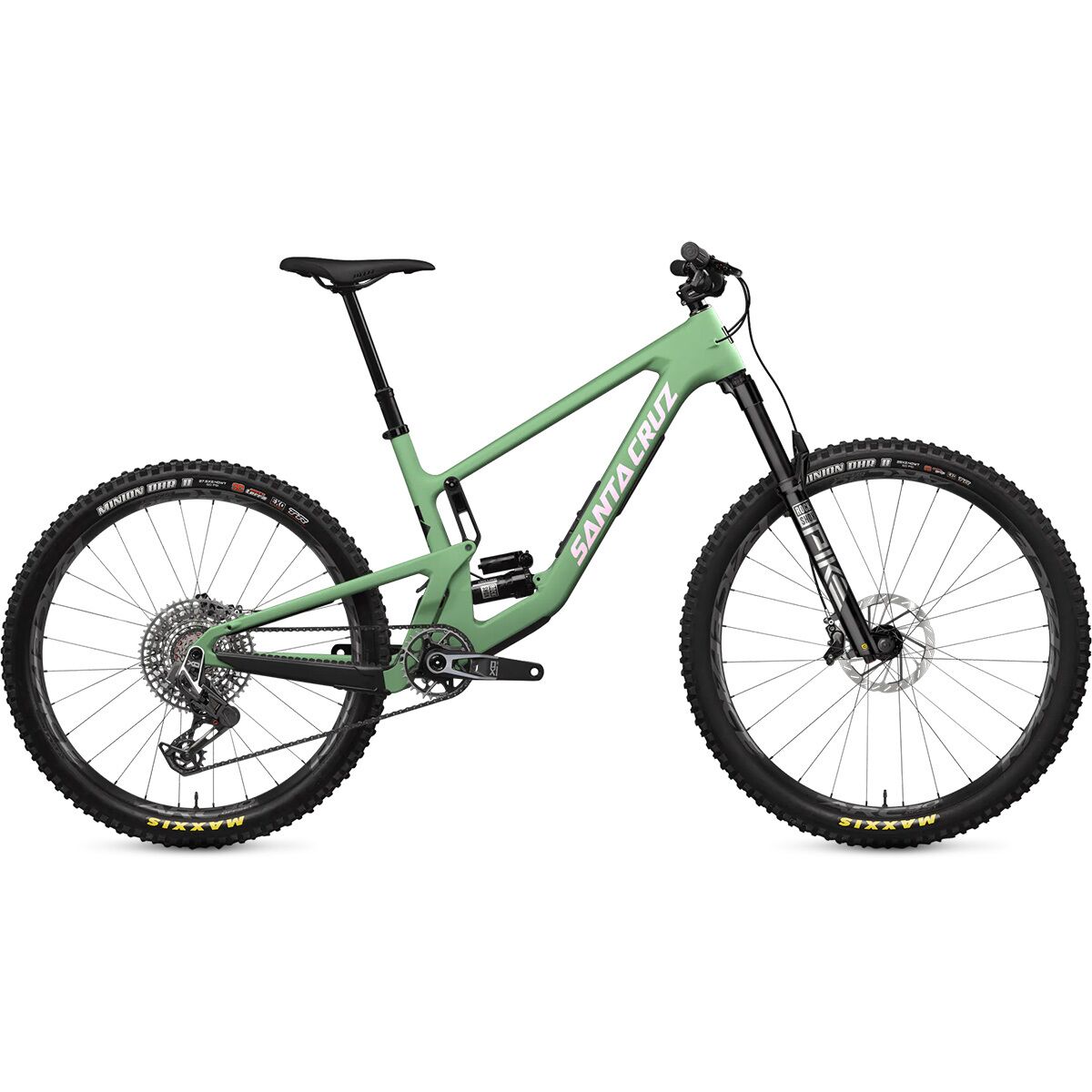 Santa Cruz Bicycles 5010 CC X0 Eagle Transmission Mountain Bike Matte Spumoni Green, S