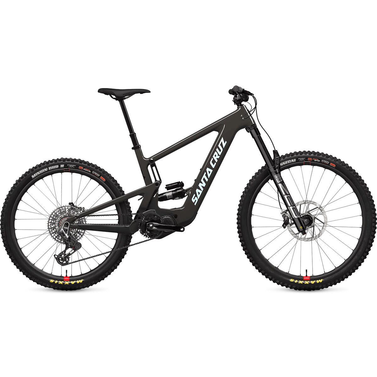 Santa Cruz Bicycles Bullit CC MX X0 Eagle Transmission Reserve e-Bike Gloss Carbon, L