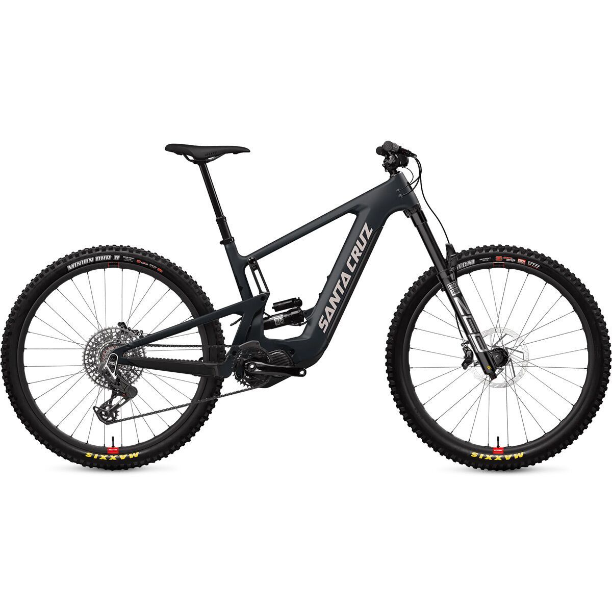 Santa Cruz Bicycles Heckler 29 CC X0 EagleTransmission Reserve e-Bike Matte Dark Pewter, L