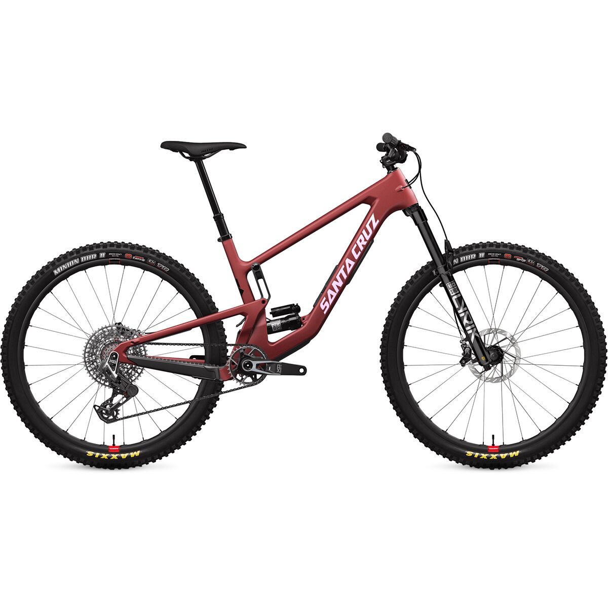 Santa Cruz Bicycles Hightower CC X0 Eagle Transmission Reserve Mountain Bike Cardinal Red, M