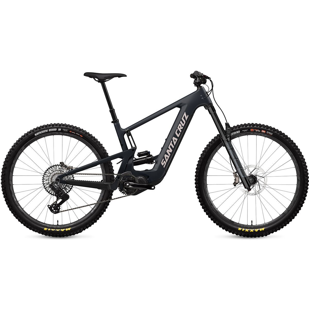 Santa Cruz Bicycles Heckler C GX Eagle Transmission e-Bike Matte Dark Pewter, M