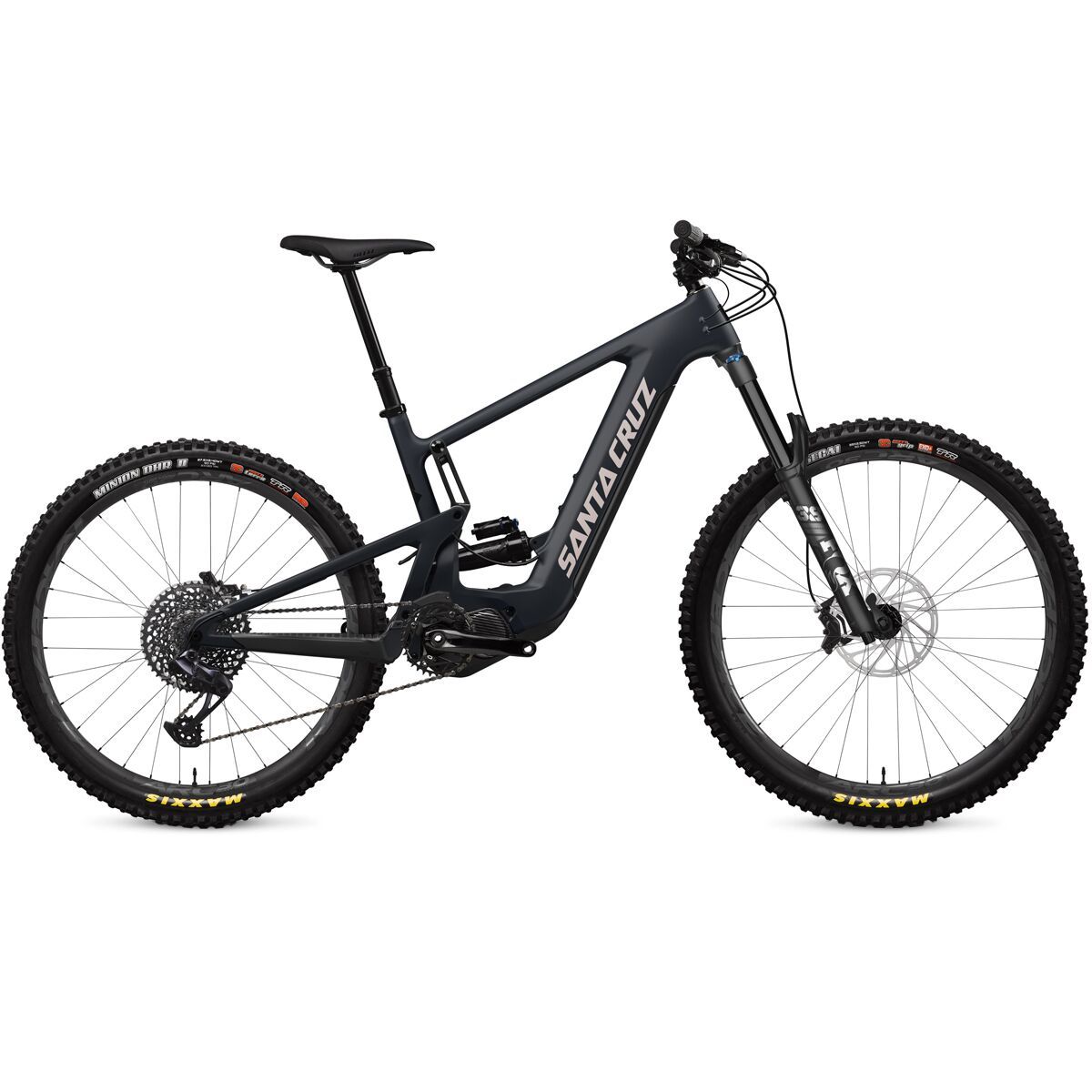 Santa Cruz Bicycles Heckler C MX S e-Bike Matte Dark Pewter, M