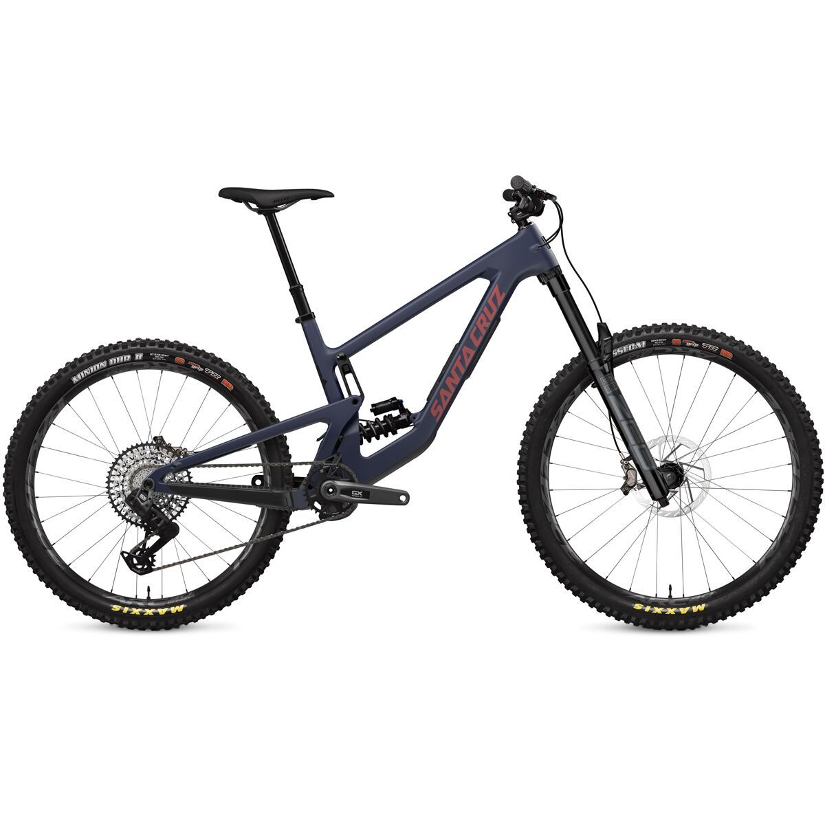 Santa Cruz Bicycles Nomad C GX Eagle Transmission Coil Mountain Bike Matte Liquid Blue, M