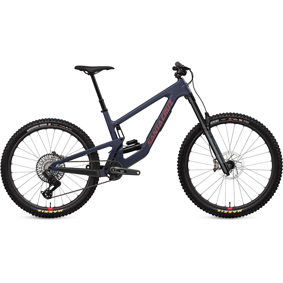 Santa Cruz Bicycles Nomad C GX Eagle Transmission Reserve Mountain Bike Matte Liquid Blue, M