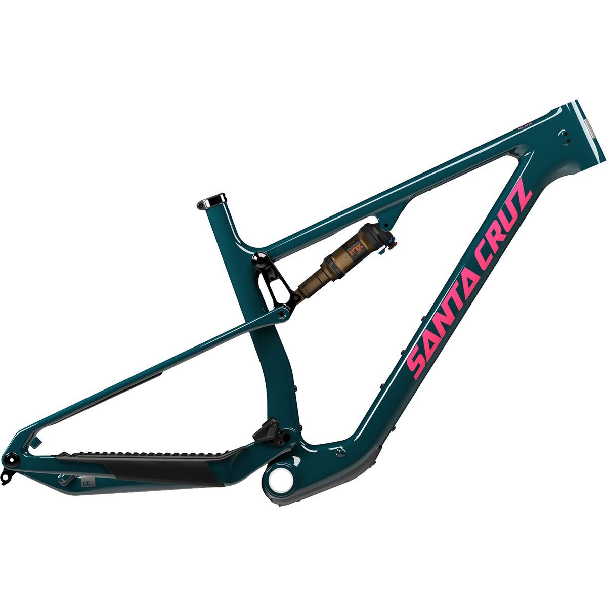 Santa Cruz Bicycles Blur CC TR Mountain Bike Frame Gloss Dark Teal, M