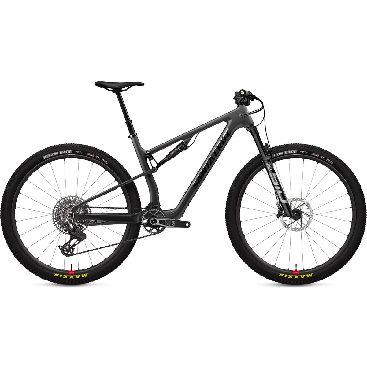 Santa Cruz Bicycles Santa Cruz Bicycles Blur CC X0 AXS Transmission Carbon Wheel Mountain Bike Matte Carbon, XL