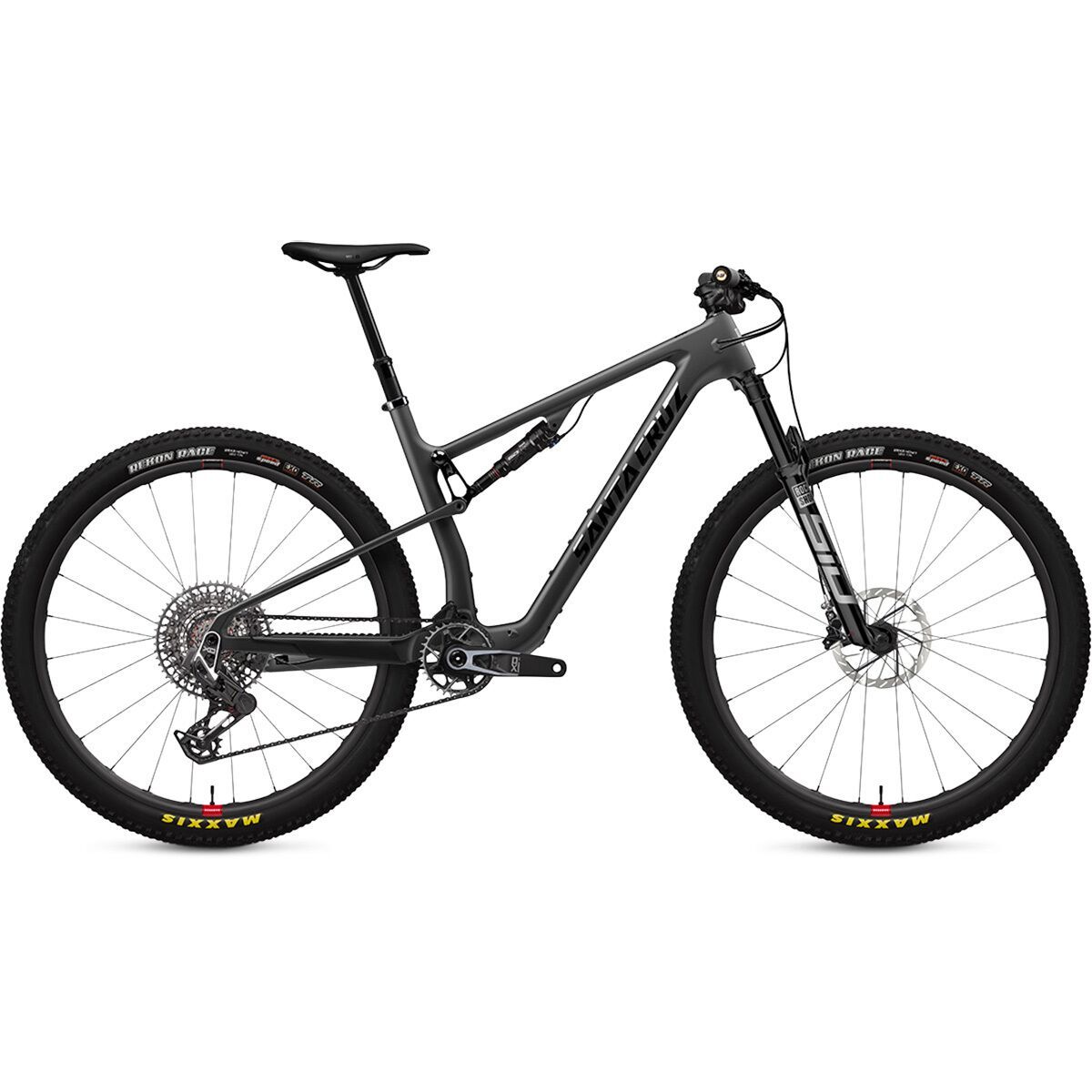 Santa Cruz Bicycles Santa Cruz Bicycles Blur CC X0 AXS Transmission Carbon Wheel Mountain Bike Matte Carbon, XL