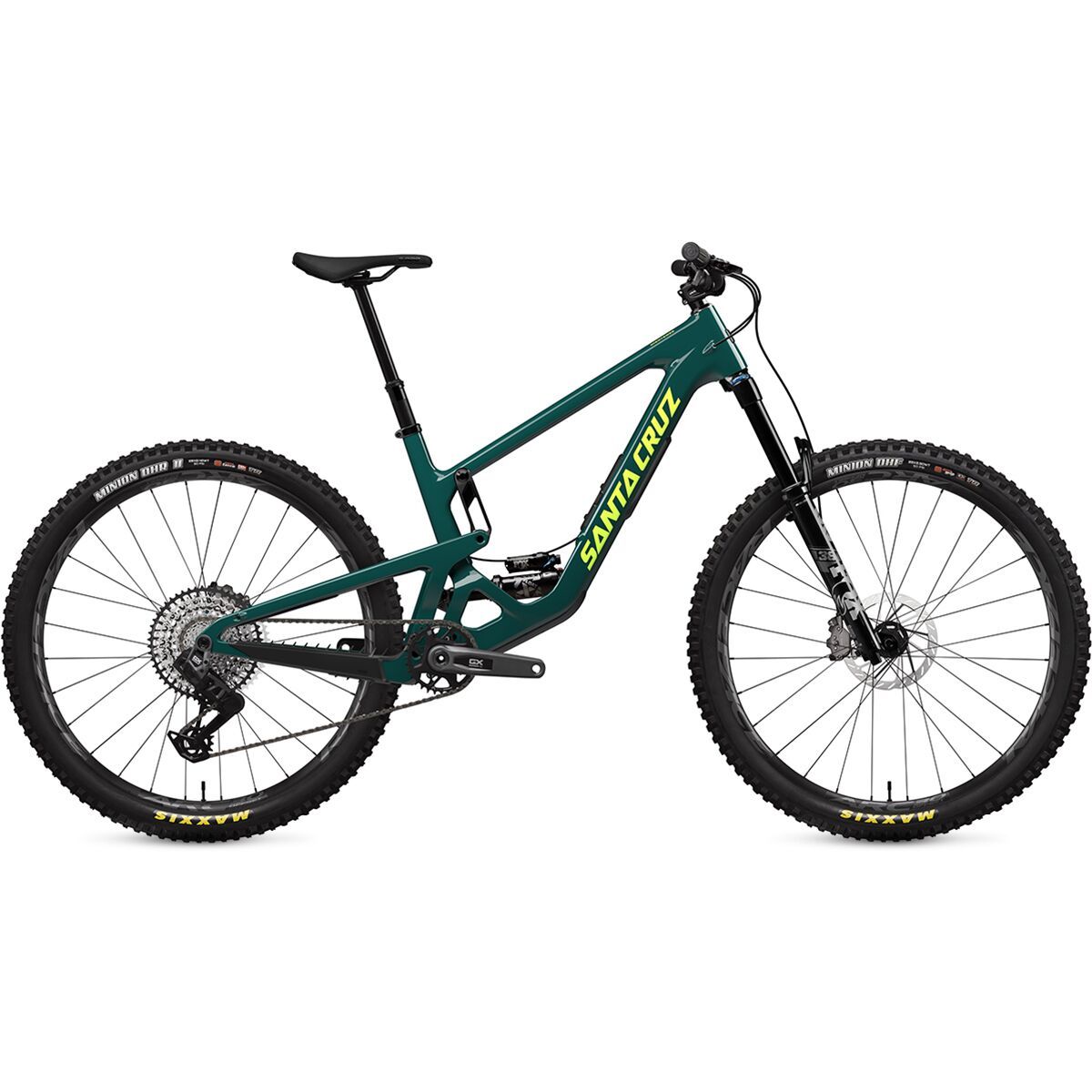 Santa Cruz Bicycles Santa Cruz Bicycles Hightower C GX AXS Transmission Mountain Bike Gloss Green Day, L