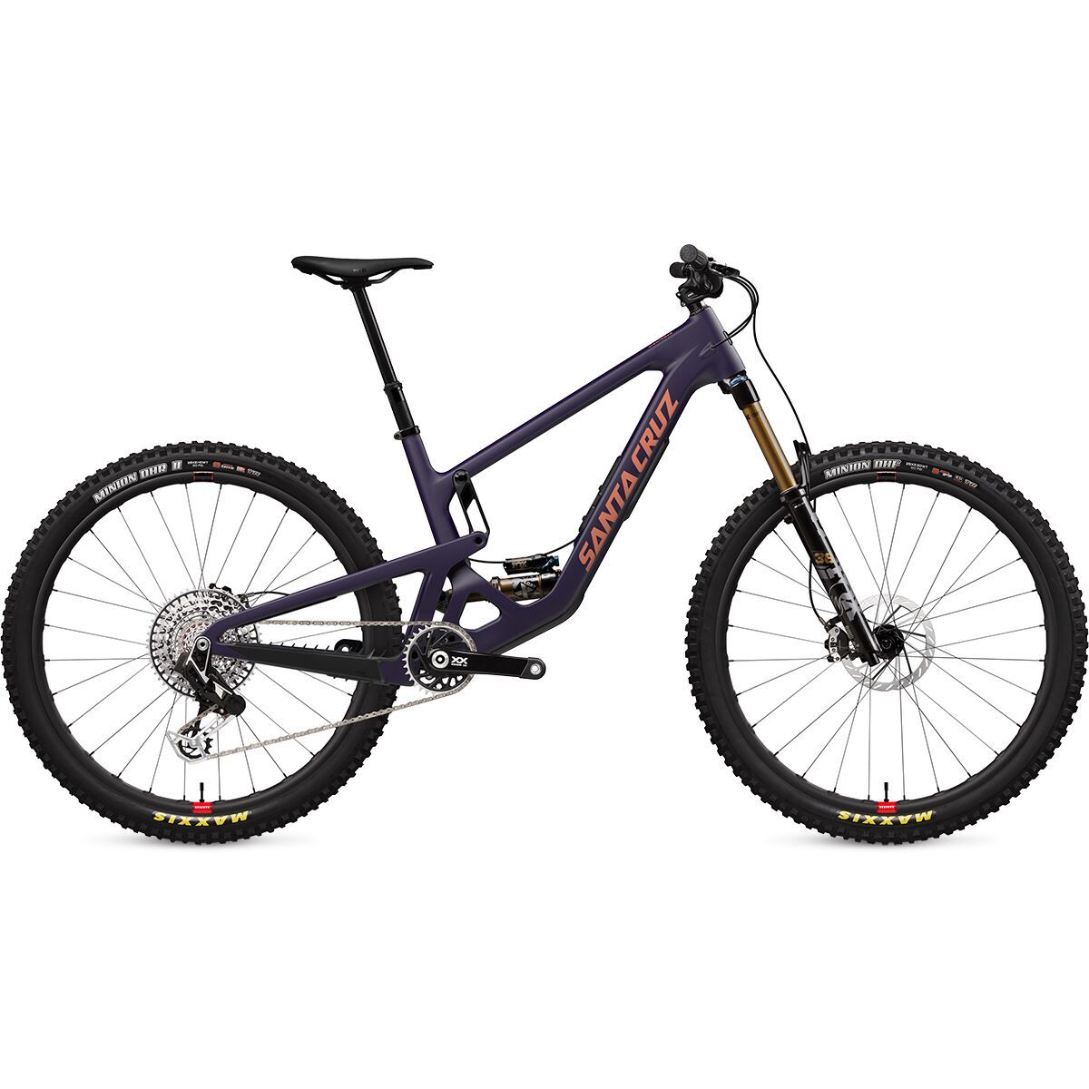 Santa Cruz Bicycles Santa Cruz Bicycles Hightower CC XX AXS Transmission Carbon Wheel Mountain Bike Matte Deep Purple, M
