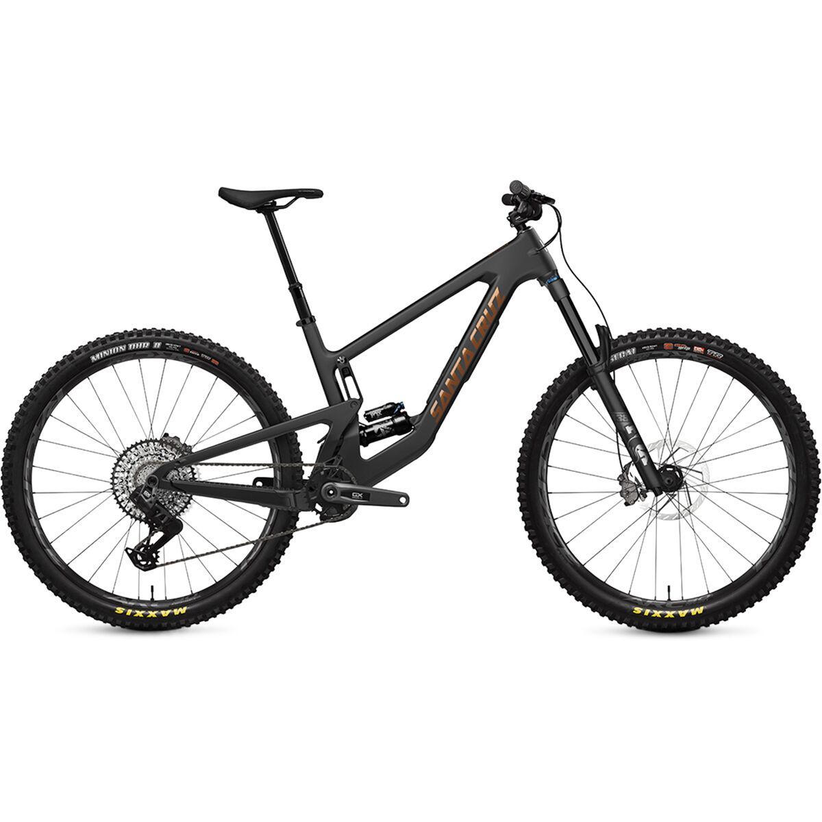 Santa Cruz Bicycles Santa Cruz Bicycles Megatower C GX AXS Transmission Mountain Bike Matte Black, XL
