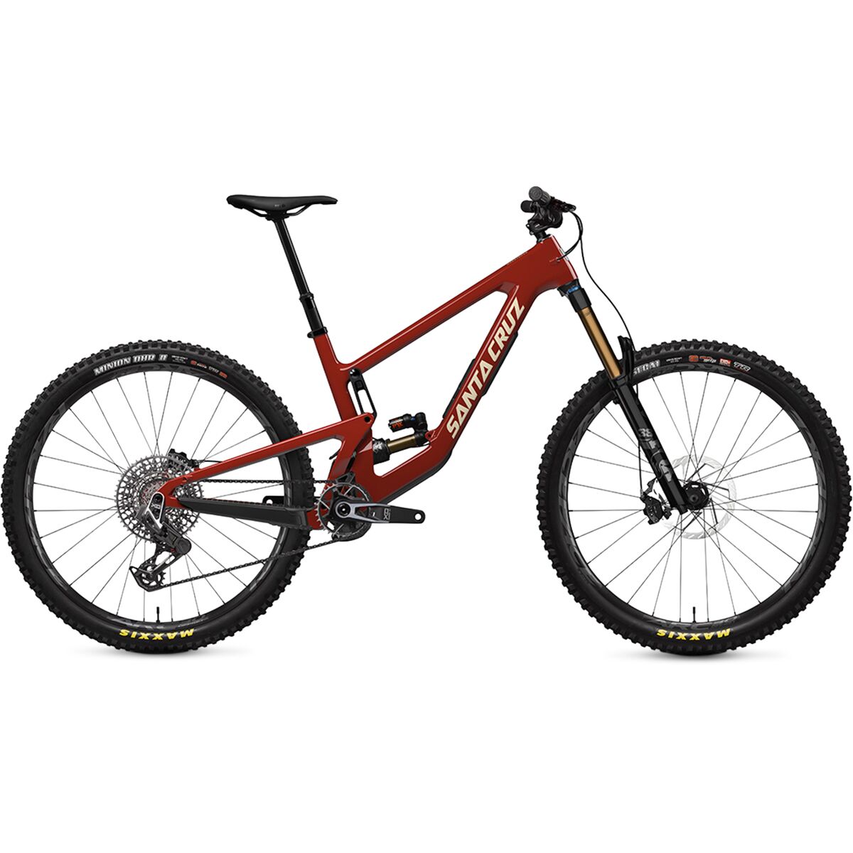 Santa Cruz Bicycles Santa Cruz Bicycles Megatower CC X0 AXS Transmission Mountain Bike Gloss Crimson, XL - $7399.00 at Competitive Cyclist
