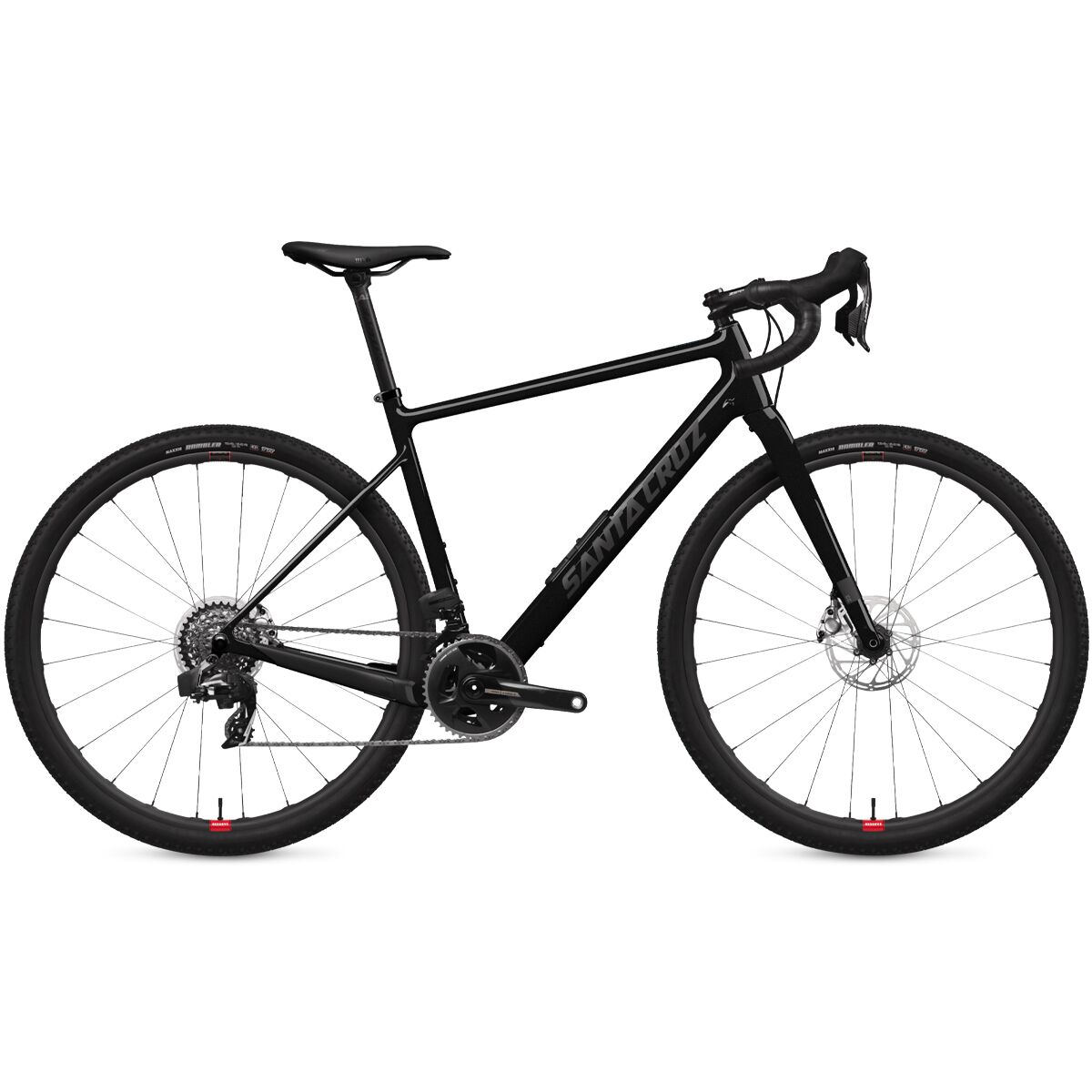 Santa Cruz Bicycles Santa Cruz Bicycles Stigmata CC Red/Force AXS 2x Gravel Bike Gloss Black Sparkle, L
