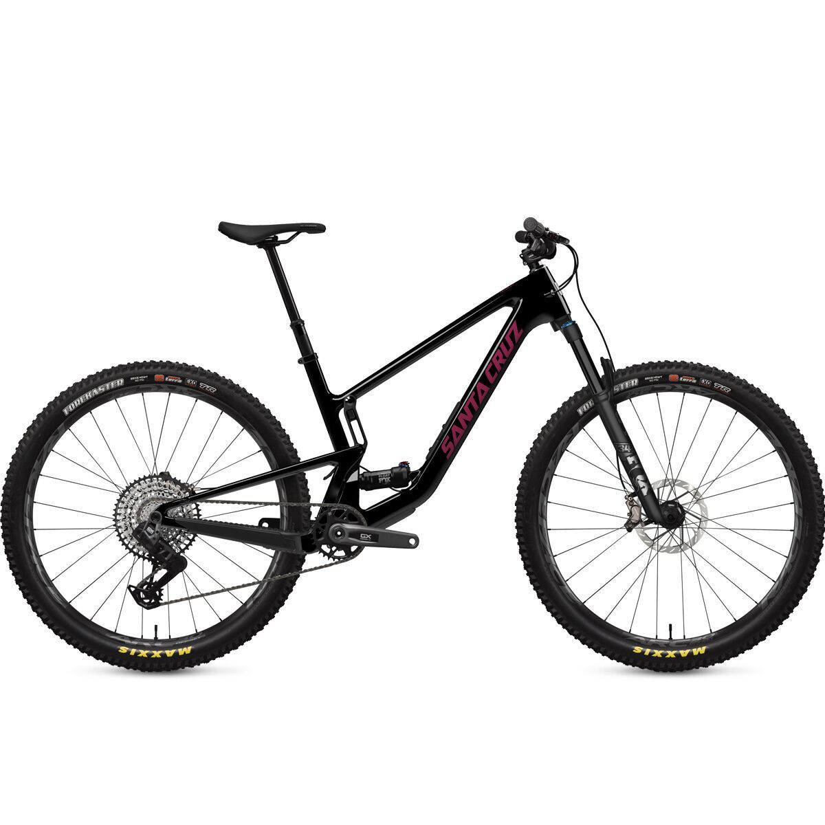 Santa Cruz Bicycles Tallboy C GX AXS Transmission Mountain Bike Gloss Black, XL