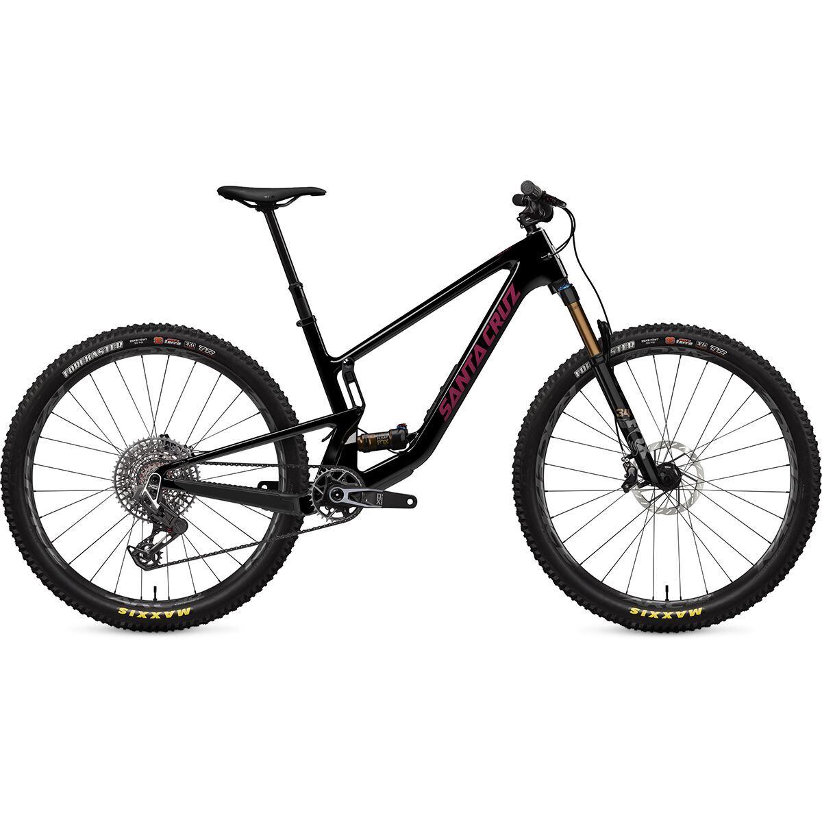 Santa Cruz Bicycles Santa Cruz Bicycles Tallboy CC X0 AXS Transmission Mountain Bike Gloss Black, S