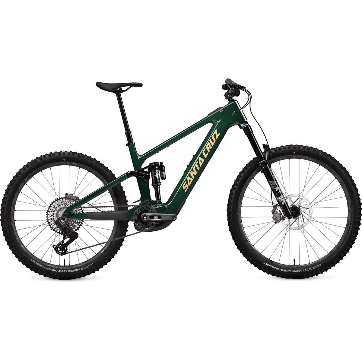 Santa Cruz Bicycles Santa Cruz Bicycles Vala C GX Eagle Transmission E-Bike Midnight Green, L