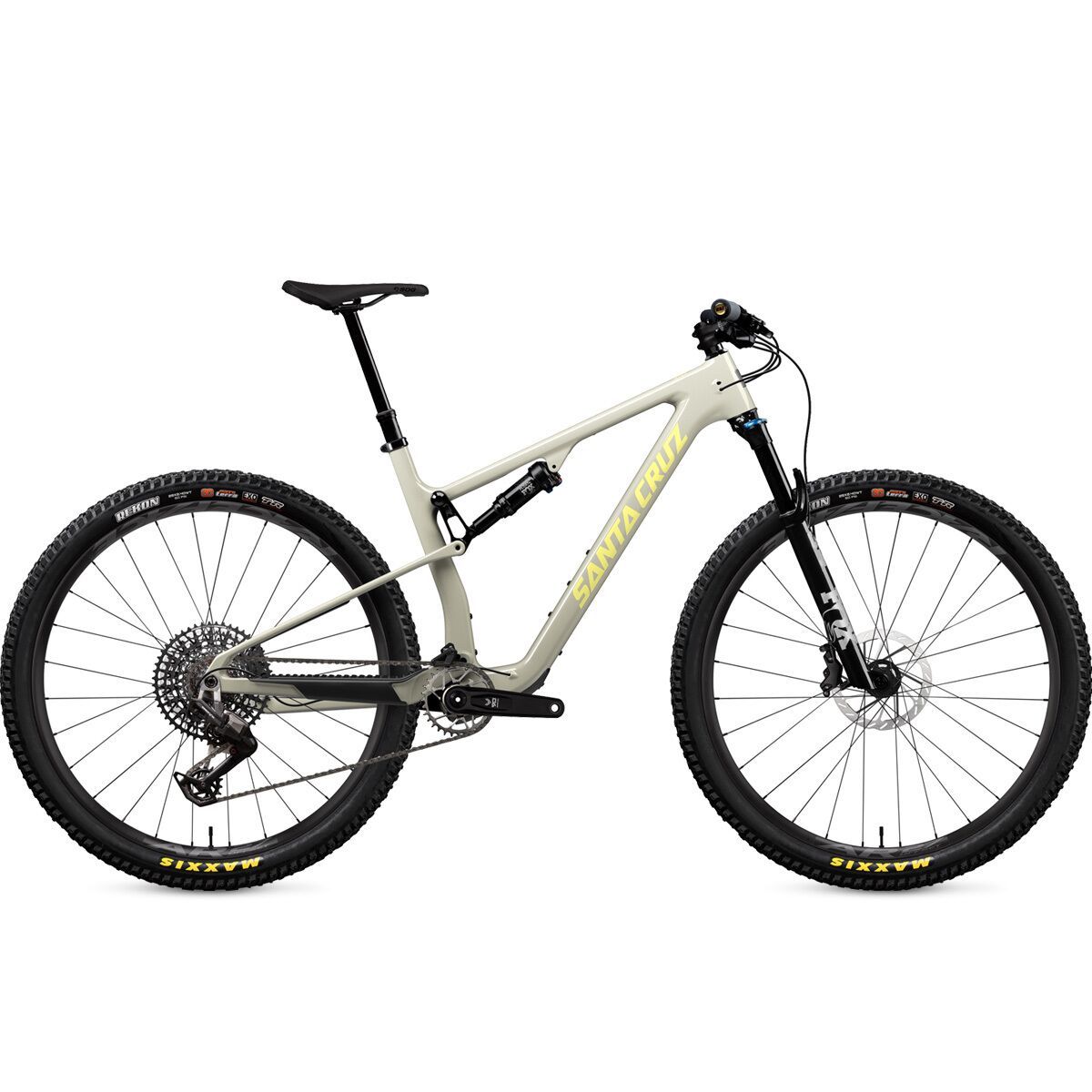 Santa Cruz Bicycles Santa Cruz Bicycles Blur Trail C Eagle 90 Mountain Bike Gloss Fog, M