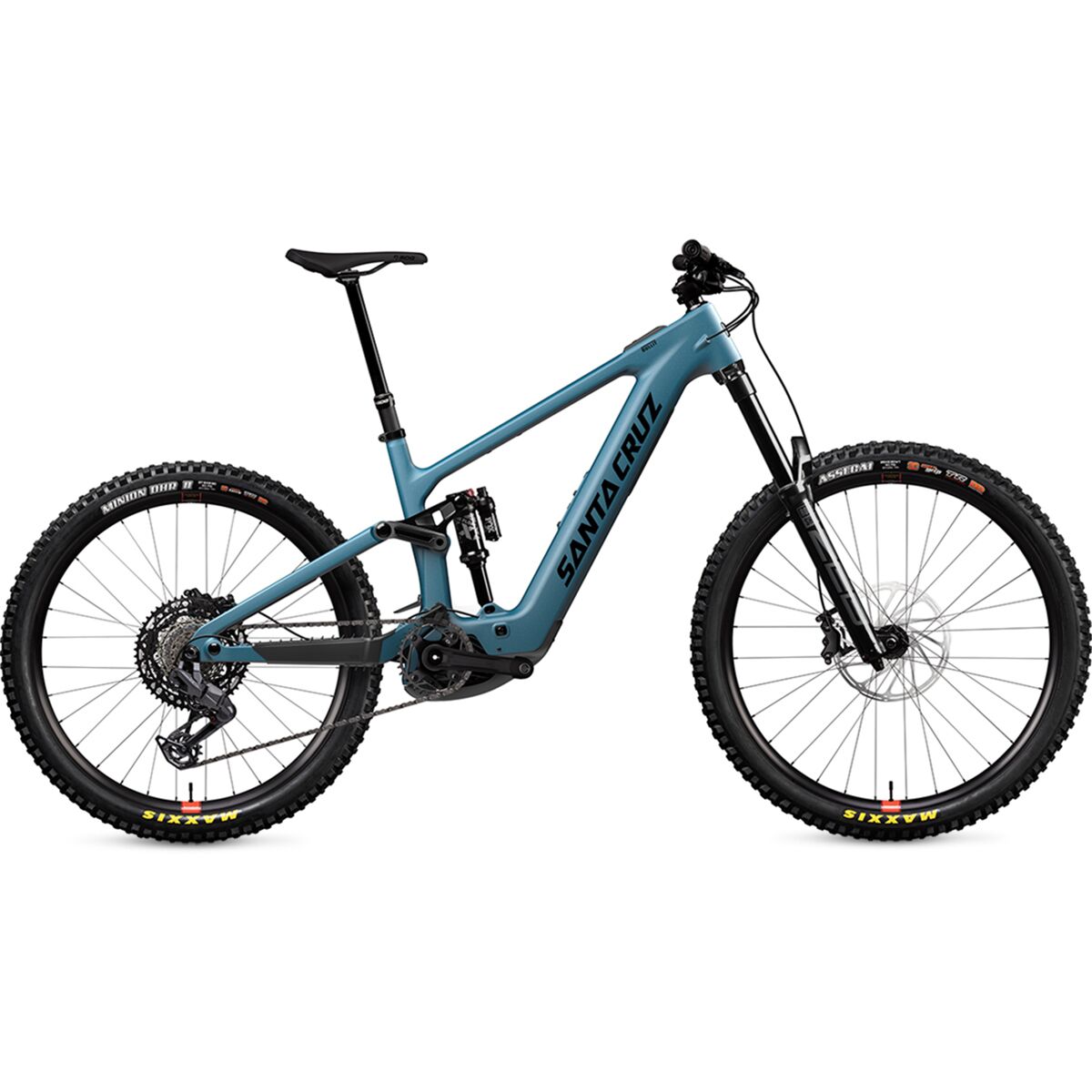 Santa Cruz Bicycles Bullit C Eagle 70 E-Bike Matte Teal Sparkle, XL