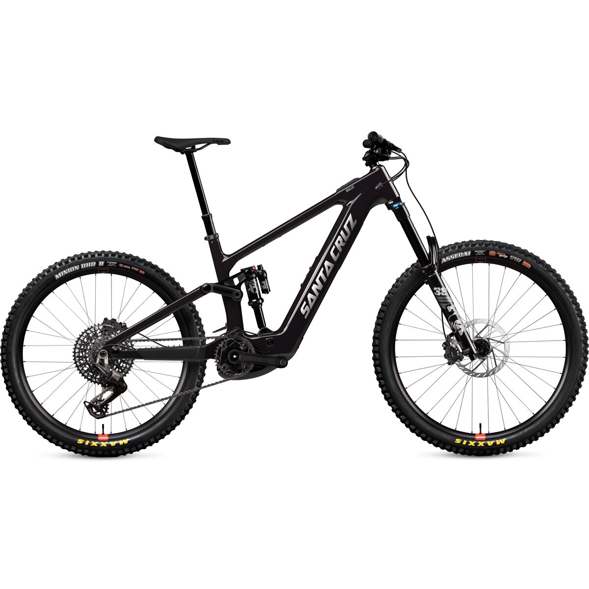 Santa Cruz Bicycles Santa Cruz Bicycles Bullit C Eagle 90 E-Bike Gloss Black, L