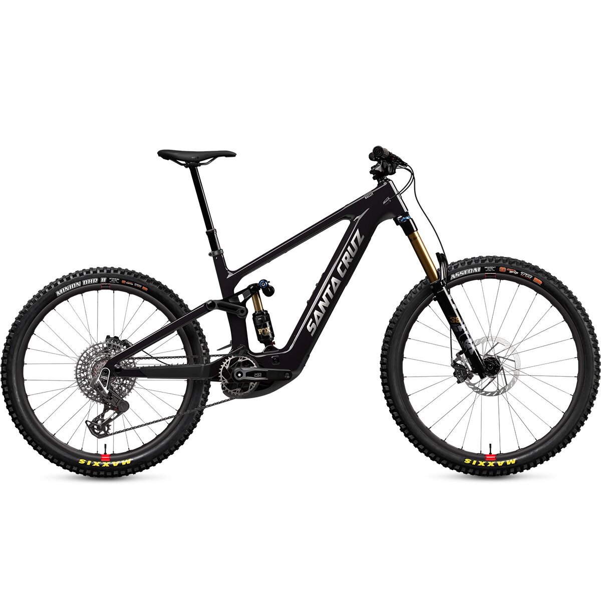 Santa Cruz Bicycles Santa Cruz Bicycles Bullit CC X0 Transmission Reserve E-Bike Gloss Black, M