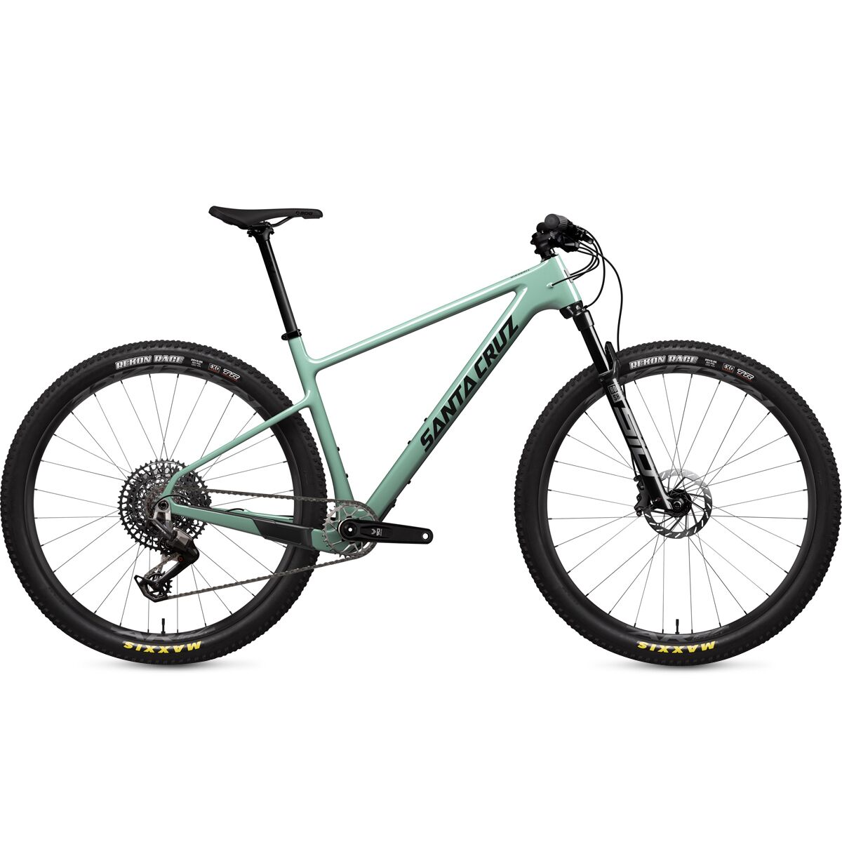 Santa Cruz Bicycles Santa Cruz Bicycles Highball C Eagle 90 Mountain Bike Gloss Light Teal, L