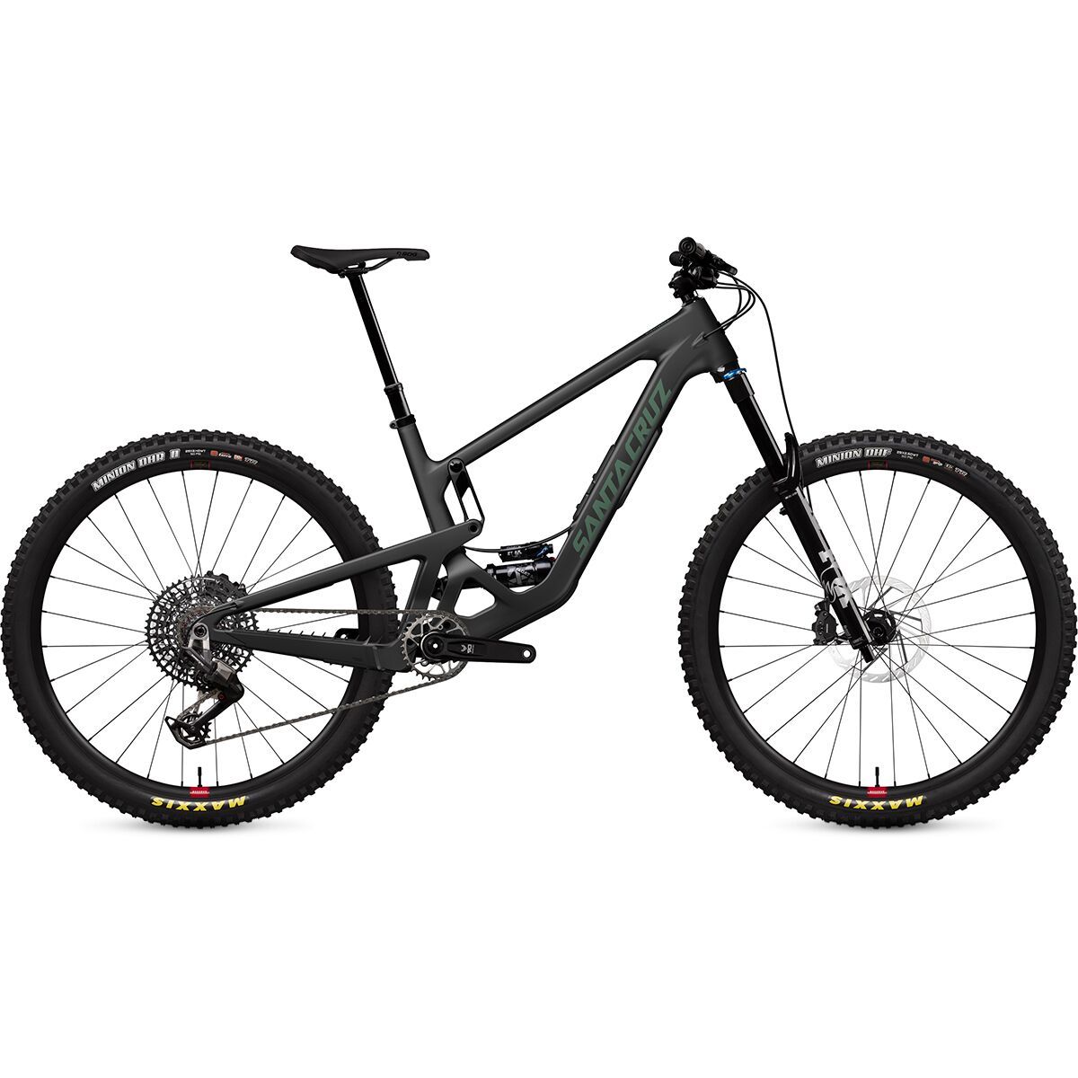 Santa Cruz Bicycles Santa Cruz Bicycles Hightower C Eagle 90 Mountain Bike Matte Black, M