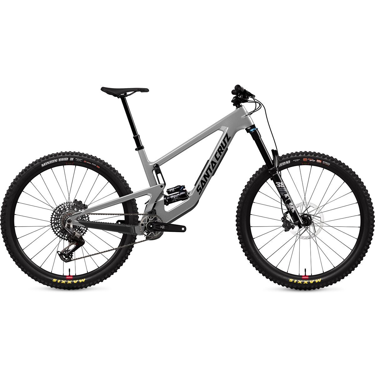 Santa Cruz Bicycles Santa Cruz Bicycles Megatower C Eagle 90 Mountain Bike Gloss Silver, M