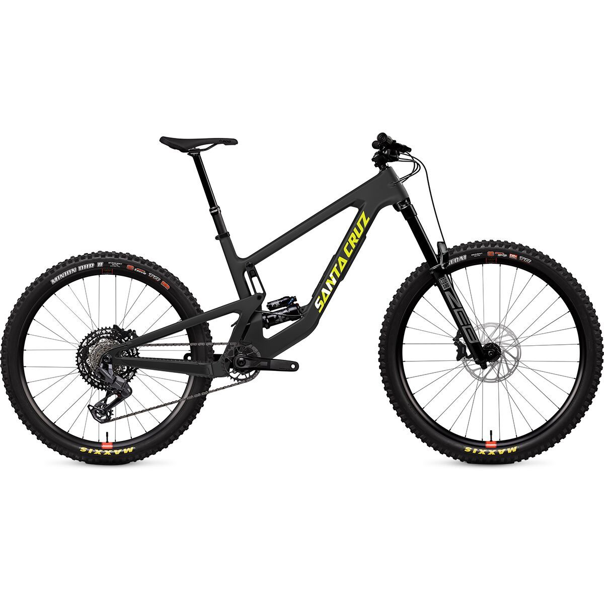Santa Cruz Bicycles Nomad C Eagle 70 Mountain Bike Matte Black, L