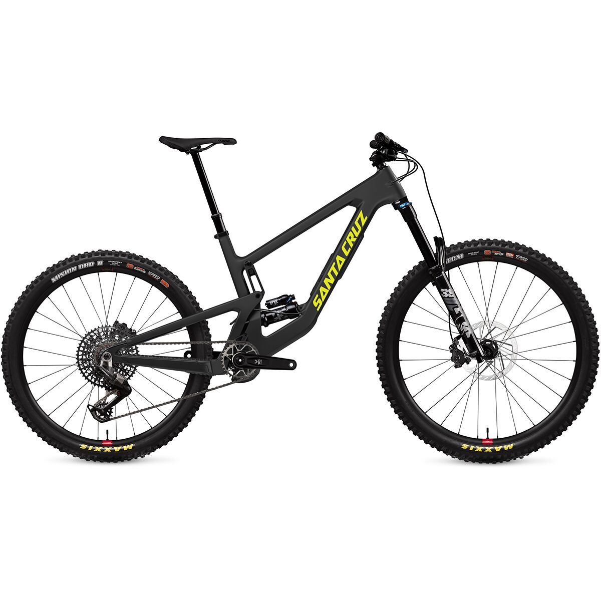 Santa Cruz Bicycles Nomad C Eagle 90 Mountain Bike Matte Black, L