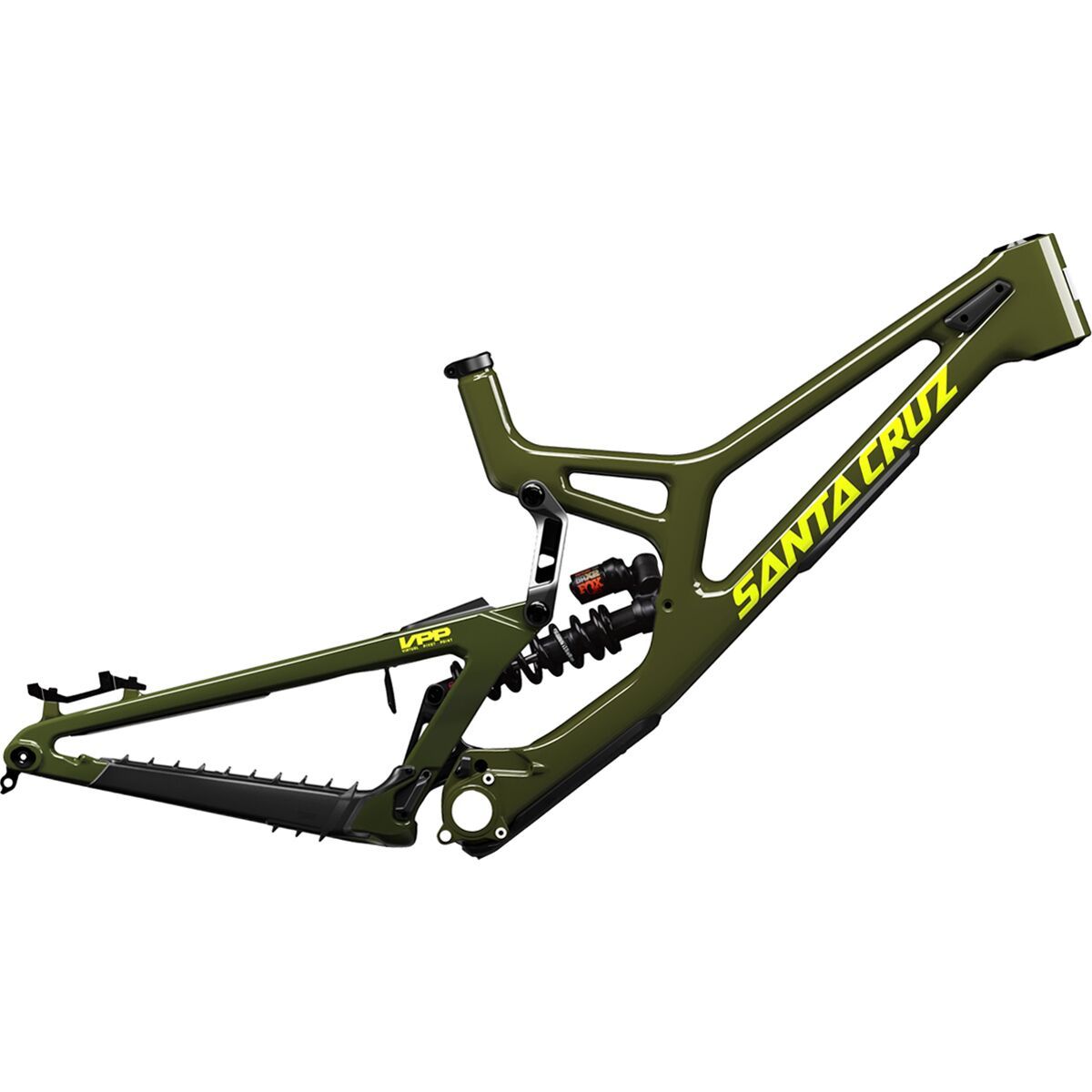 Santa Cruz Bicycles V10 8 CC Frame Gloss Kelp Green, XL