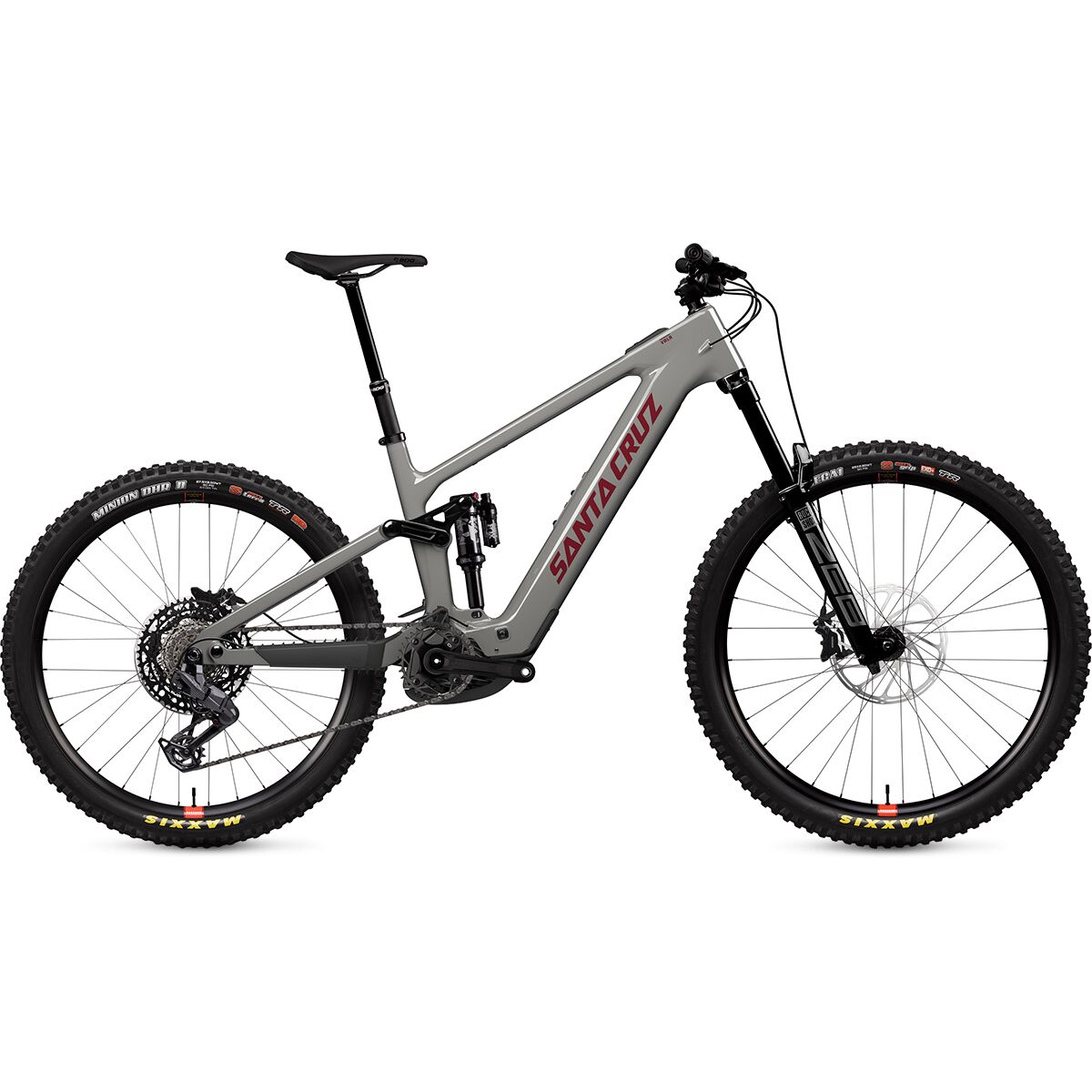 Santa Cruz Bicycles Vala C Eagle 70 E-Bike Gloss Grey, L