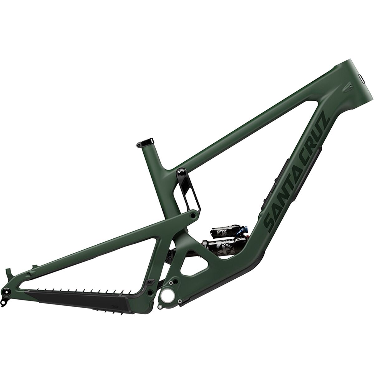 Santa Cruz Bicycles Santa Cruz Bicycles Bronson C Mountain Bike Frame Matte Poblano Green, M