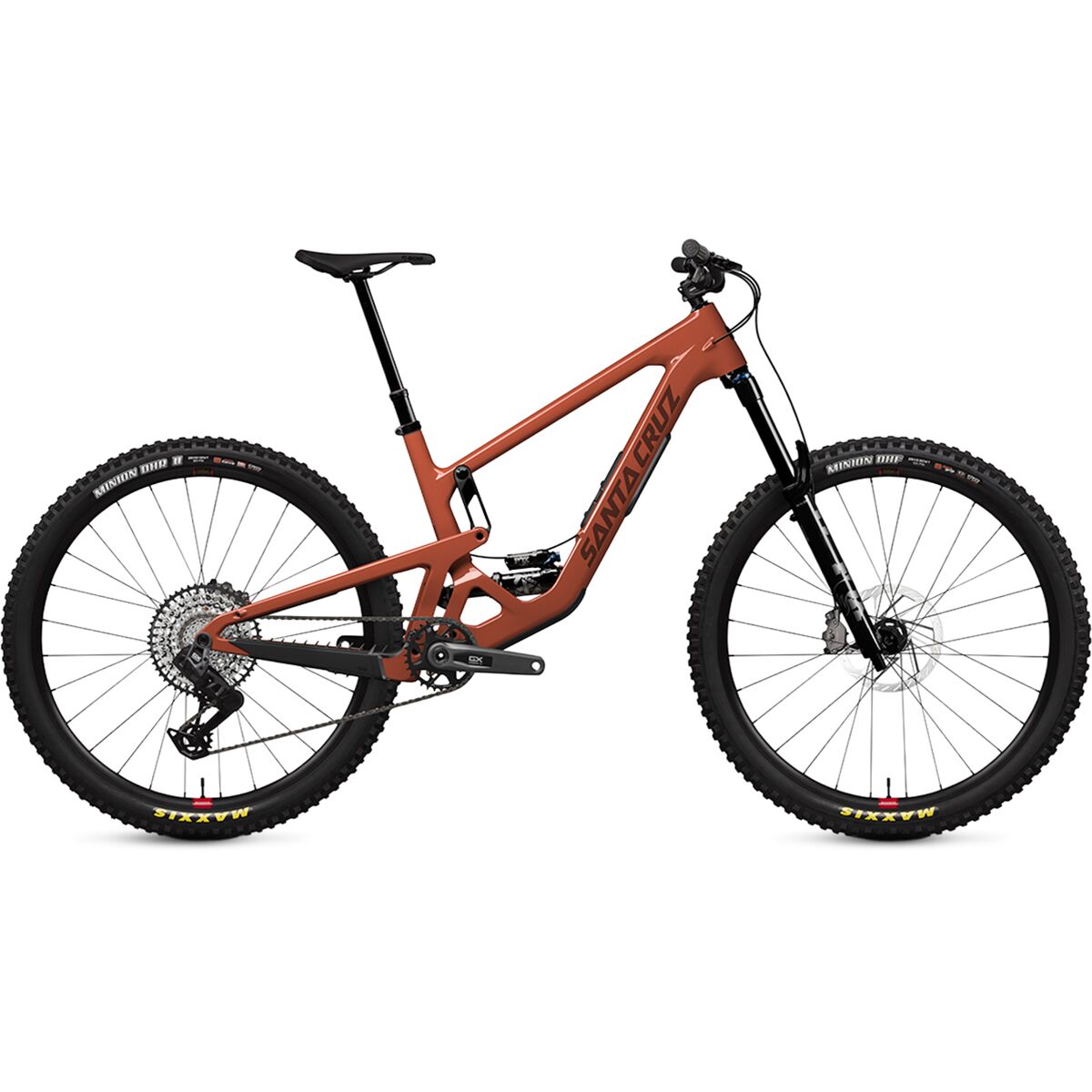 Santa Cruz Bicycles Santa Cruz Bicycles Hightower C GX Transmission Mountain Bike Gloss Brick Red, L