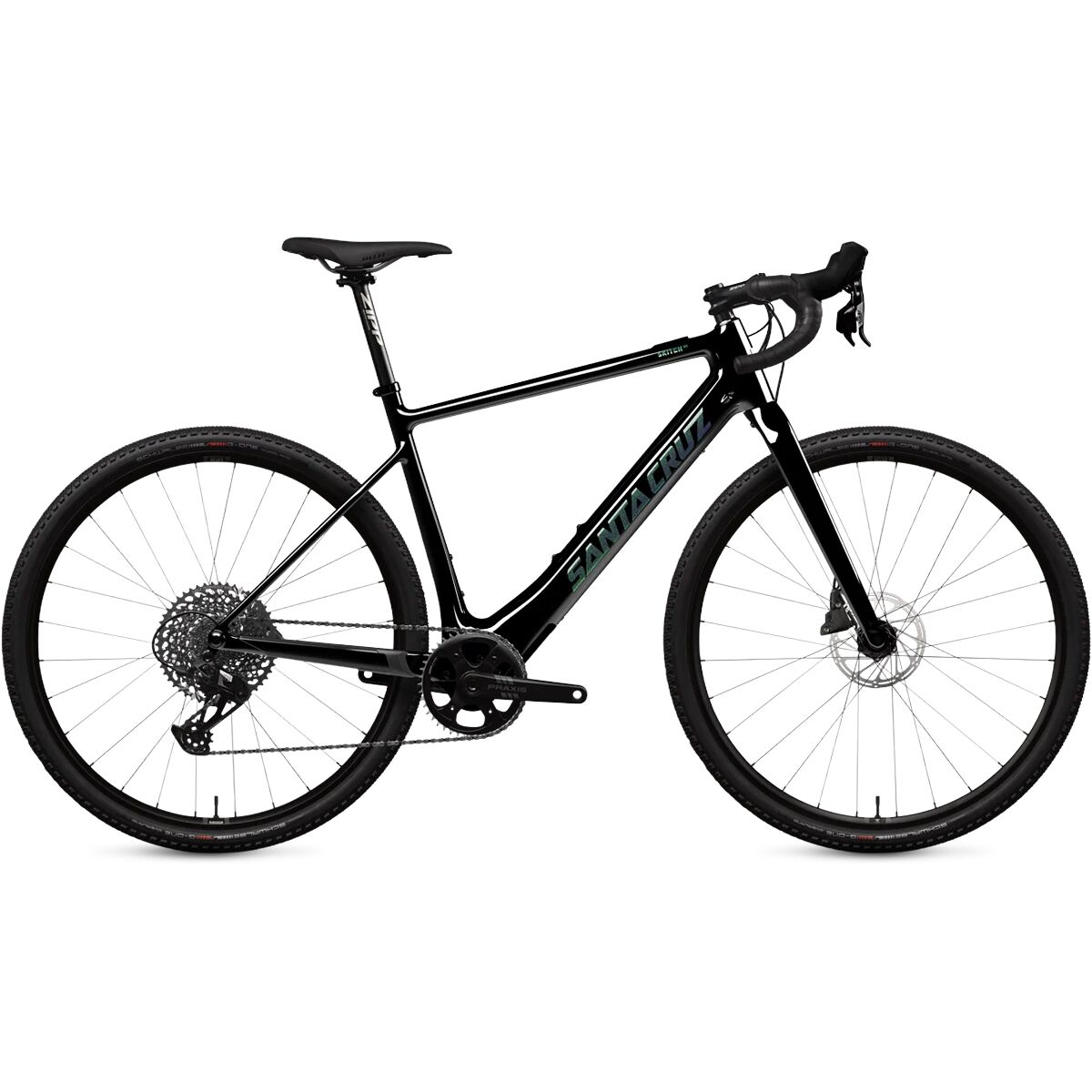Santa Cruz Bicycles Skitch CC Apex E-Bike Gloss Black, XL