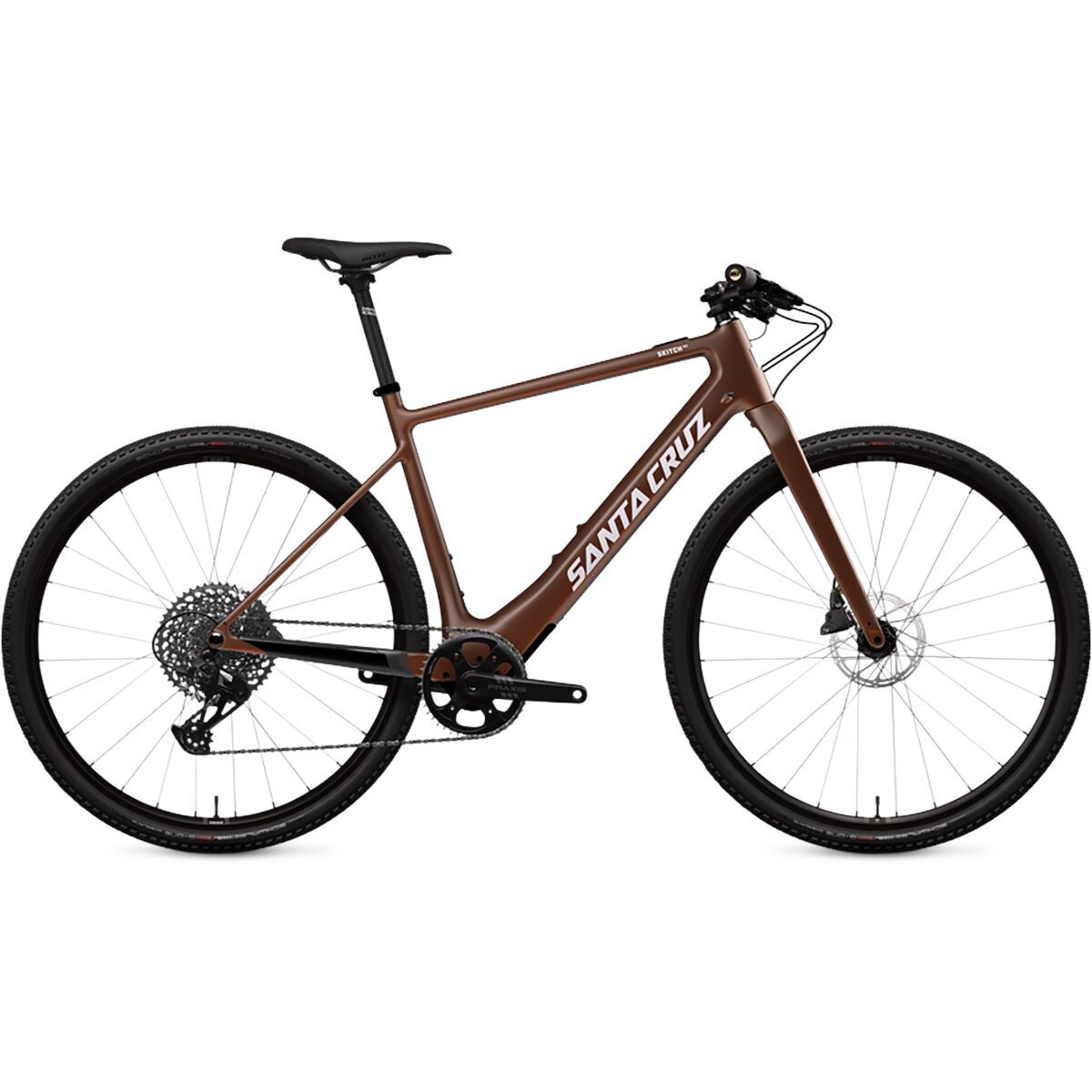 Santa Cruz Bicycles Santa Cruz Bicycles Skitch CC Apex Flat Bar E-Bike Matte Iron Ore, S