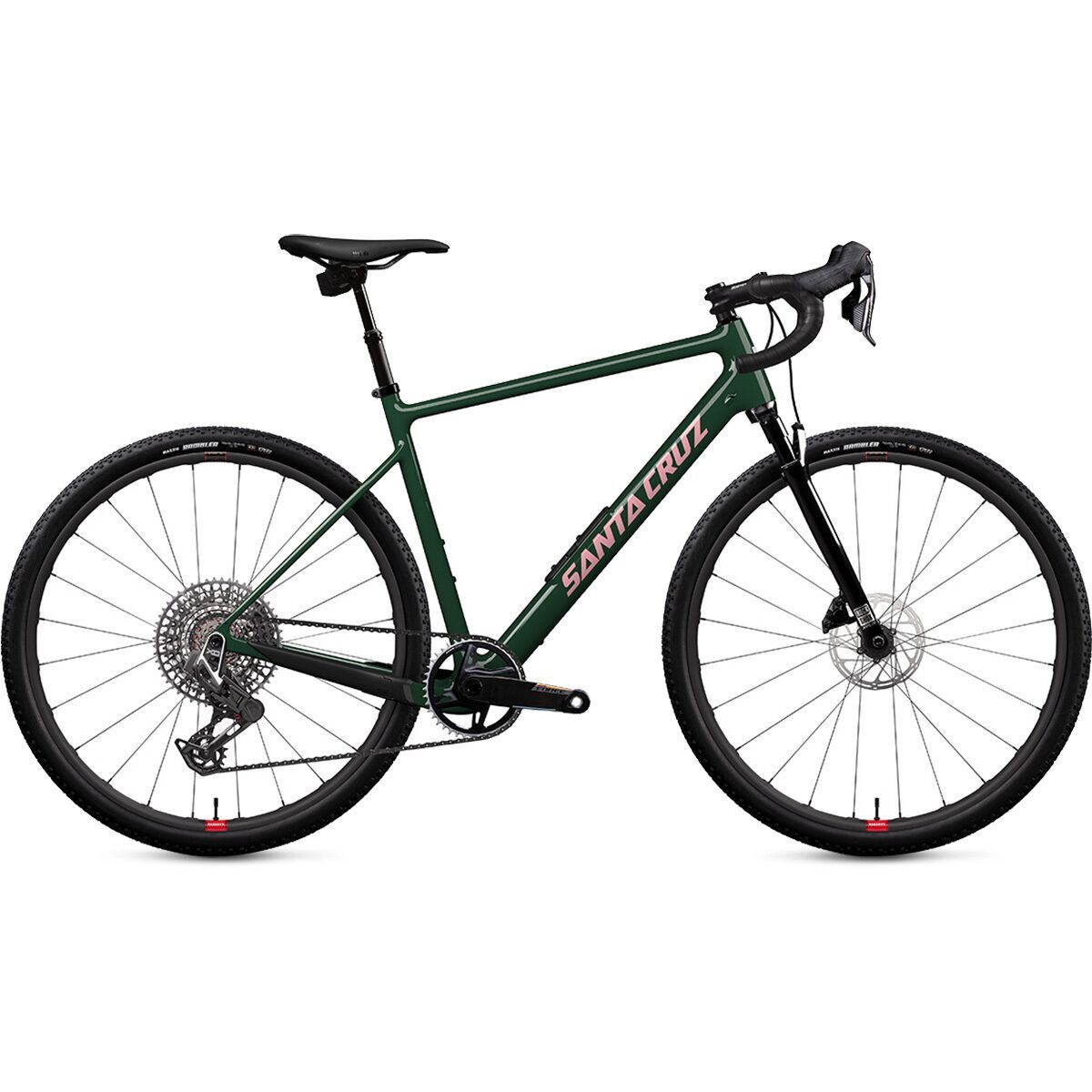 Santa Cruz Bicycles Santa Cruz Bicycles Stigmata CC Force/X0 Transmission 1x Rudy Gravel Bike British Racing Green, L