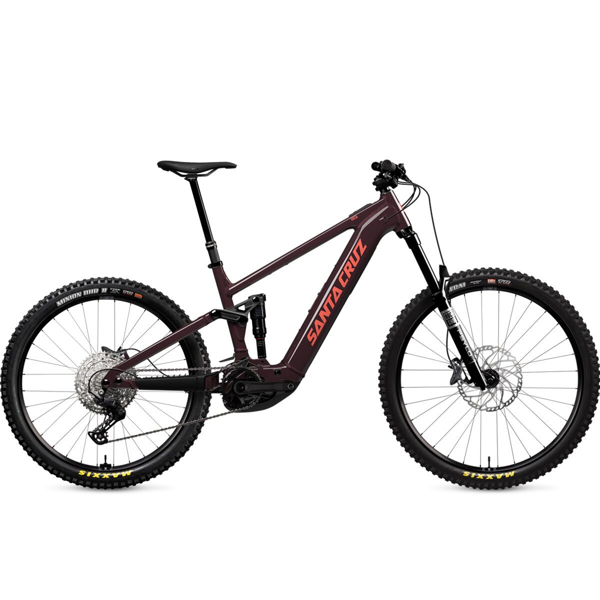 Santa Cruz Bicycles Vala AL Deore E-Bike Gloss Stormbringer Purple, XL