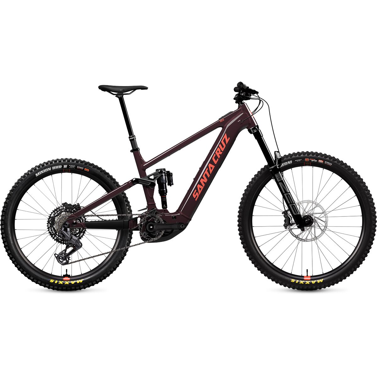 Santa Cruz Bicycles Vala AL Eagle 70 E-Bike Gloss Stormbringer Purple, M