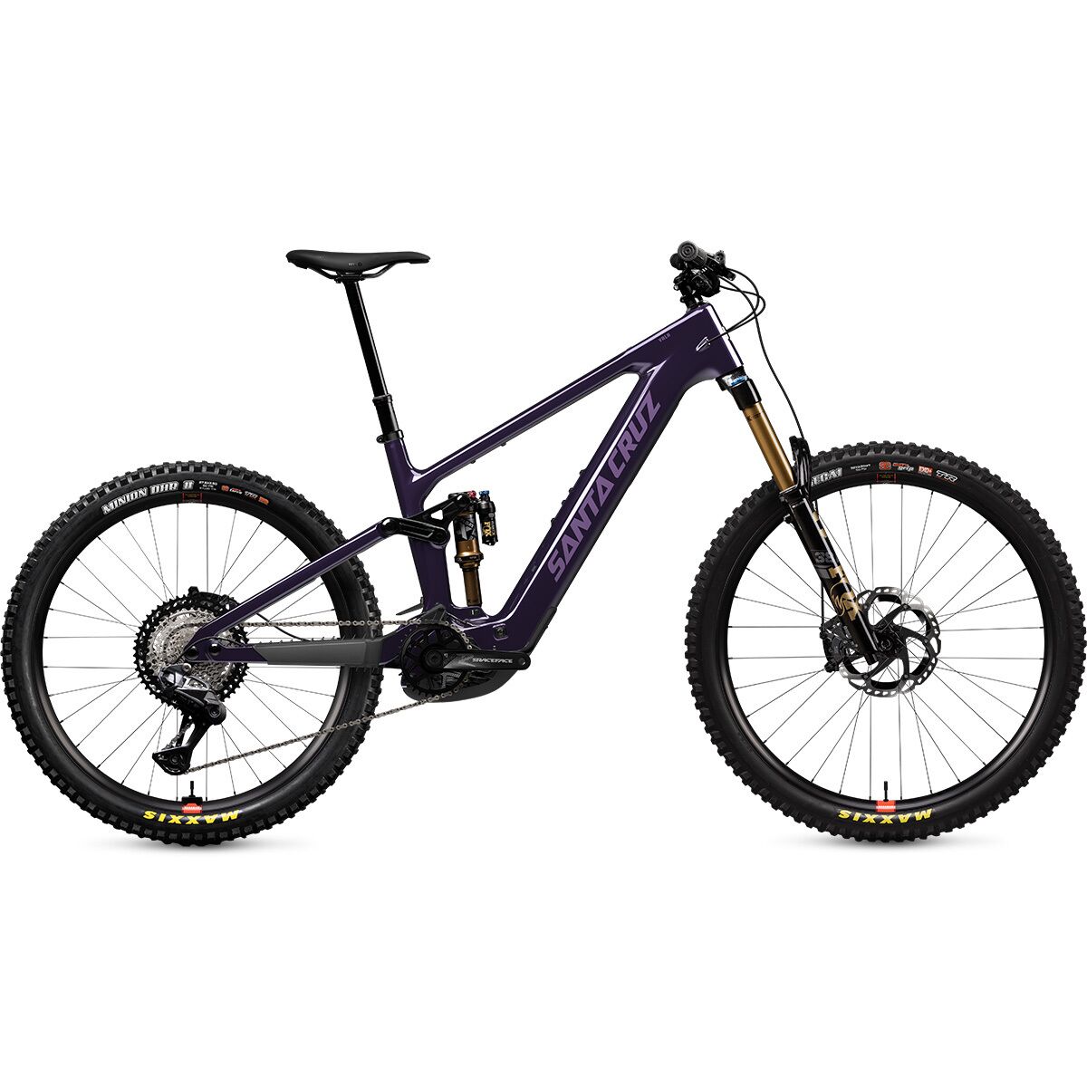 Santa Cruz Bicycles Vala C XT Di2 E-Bike Gloss Deep Purple, L