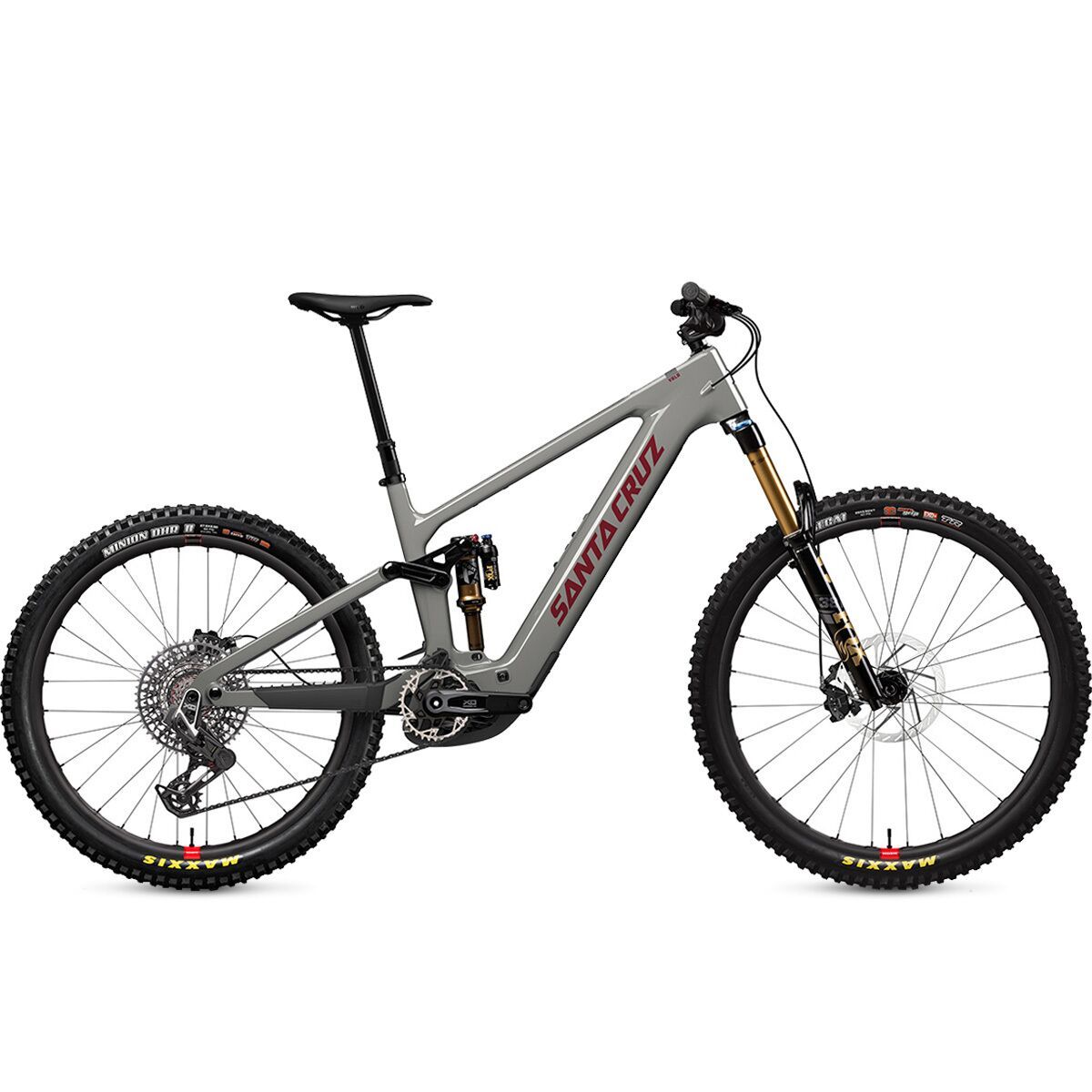 Santa Cruz Bicycles Santa Cruz Bicycles Vala CC X0 Eagle Transmission Reserve E-Bike Gloss Grey, L