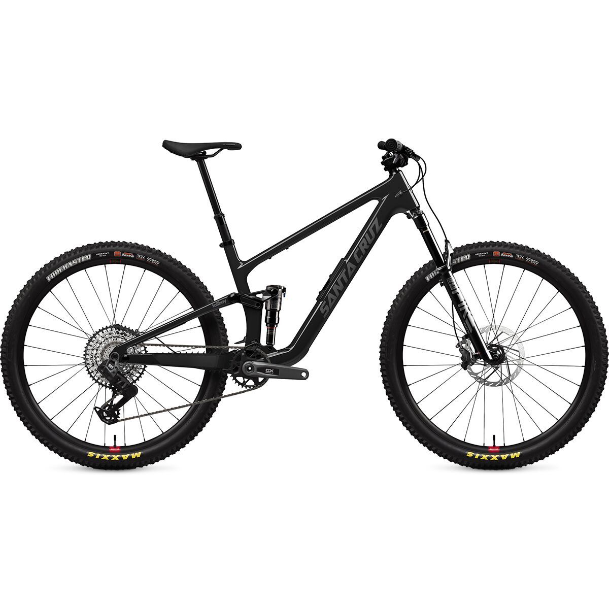 Santa Cruz Bicycles Tallboy CC GX AXS Transmission Mountain Bike Gloss Carbon, L