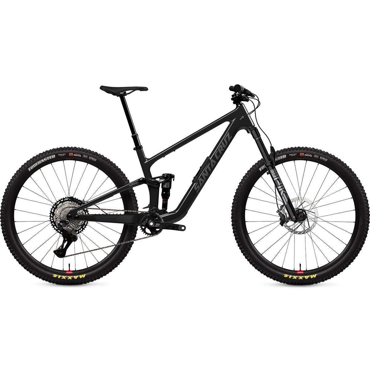 Santa Cruz Bicycles Tallboy CC XT Di2 Mountain Bike Gloss Carbon, XL