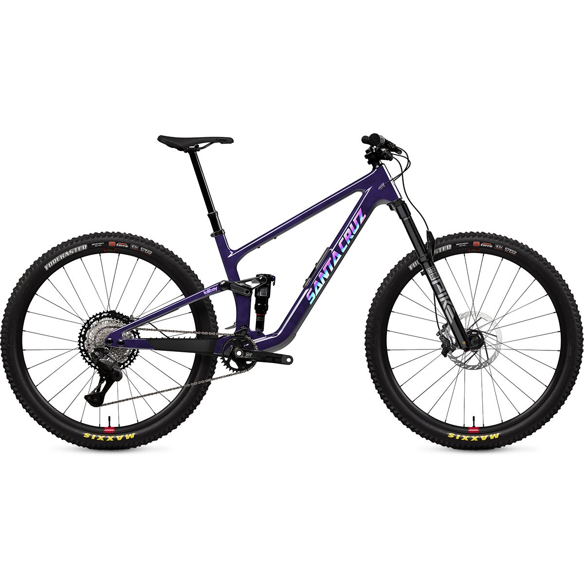 Santa Cruz Bicycles Santa Cruz Bicycles Tallboy 6 CC XT Di2 Mountain Bike - 2027 Midnight Violet, M