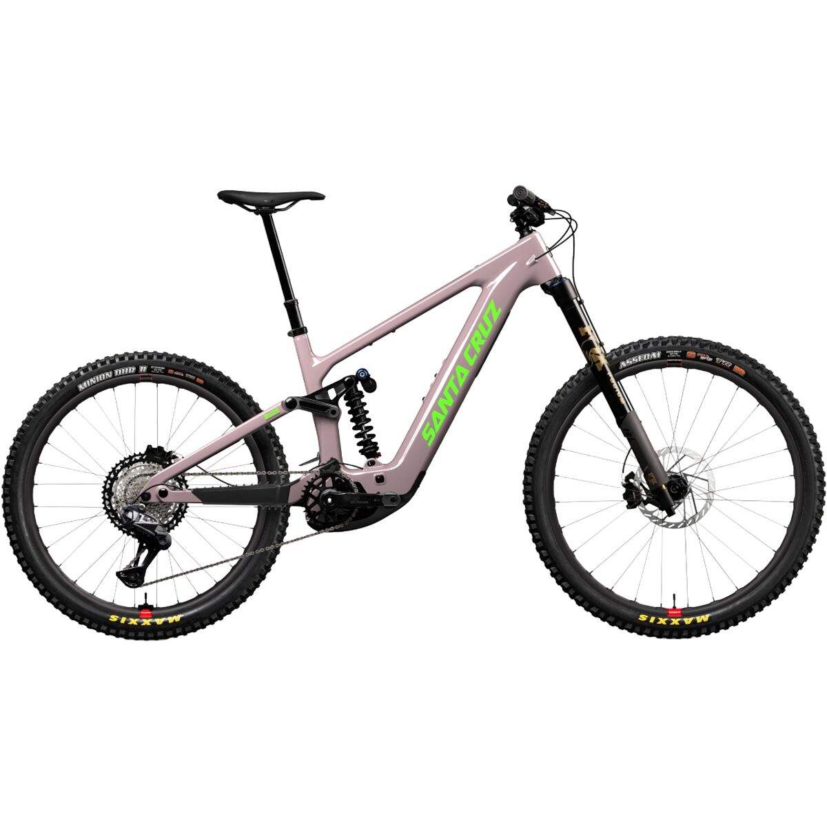 Santa Cruz Bicycles Santa Cruz Bicycles Bullit CC Podium XT Di2 Reserve E-Bike Gloss Purple Smoke, L
