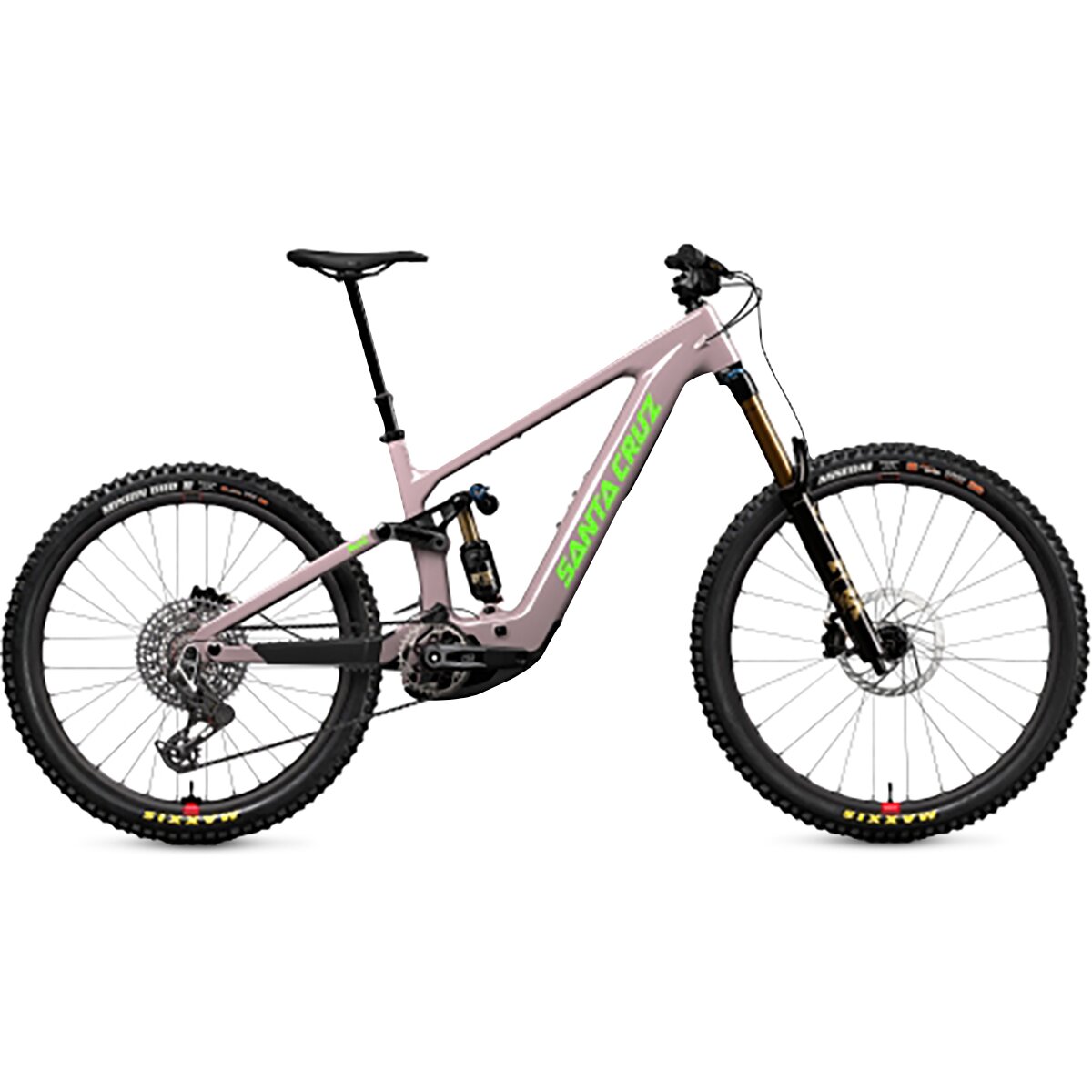 Santa Cruz Bicycles Santa Cruz Bicycles Bullit CC X0 Transmission Reserve E-Bike Gloss Purple Smoke, M
