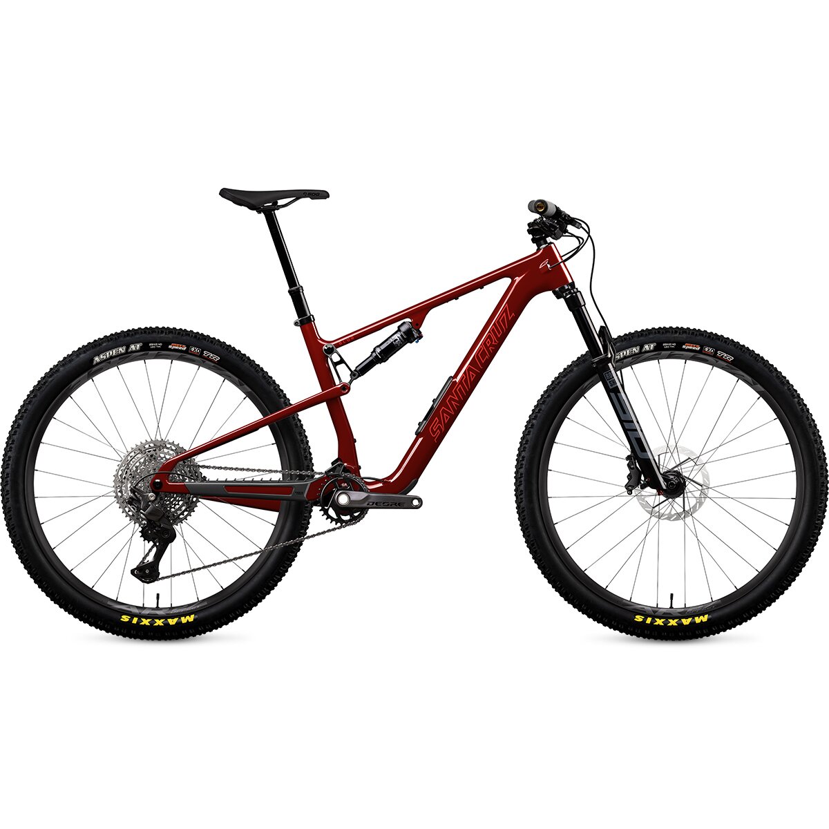 Santa Cruz Bicycles Santa Cruz Bicycles Blur CC Deore Mountain Bike Gloss Tart Cherry, S