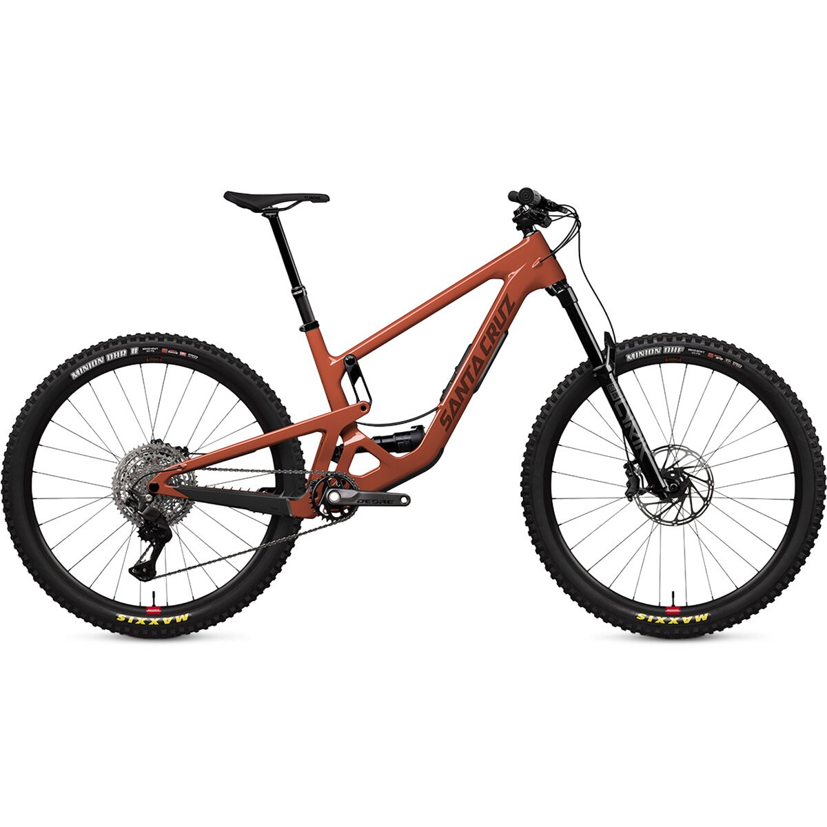 Santa Cruz Bicycles Santa Cruz Bicycles Hightower C Deore Mountain Bike Gloss Brick Red, M - $4799.00 at Competitive Cyclist