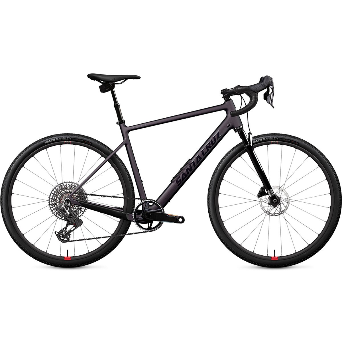 Santa Cruz Bicycles Santa Cruz Bicycles Stigmata CC Force/X0 Transmission 1x Rudy Gravel Bike Matte Sour Grape, L