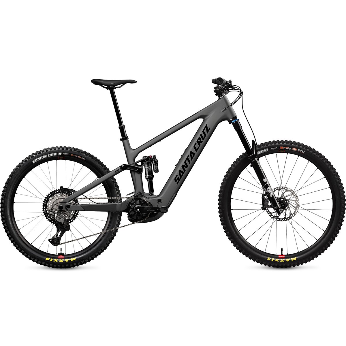 Santa Cruz Bicycles Santa Cruz Bicycles Vala Lite C XT E-Bike Matte Carbon Sparkle, XL