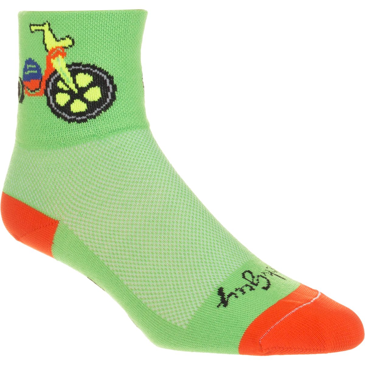 SockGuy Bigger Wheel 3in Sock One Color, S/M - Men's