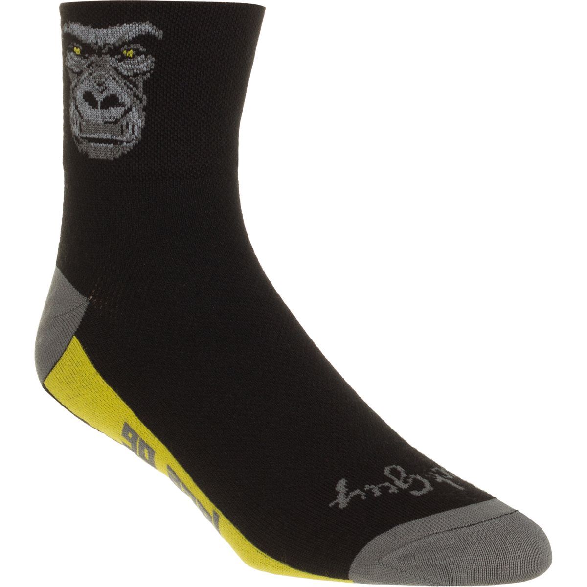 Sockguy SockGuy Silverback 3in Sock One Color, S/M - Men's